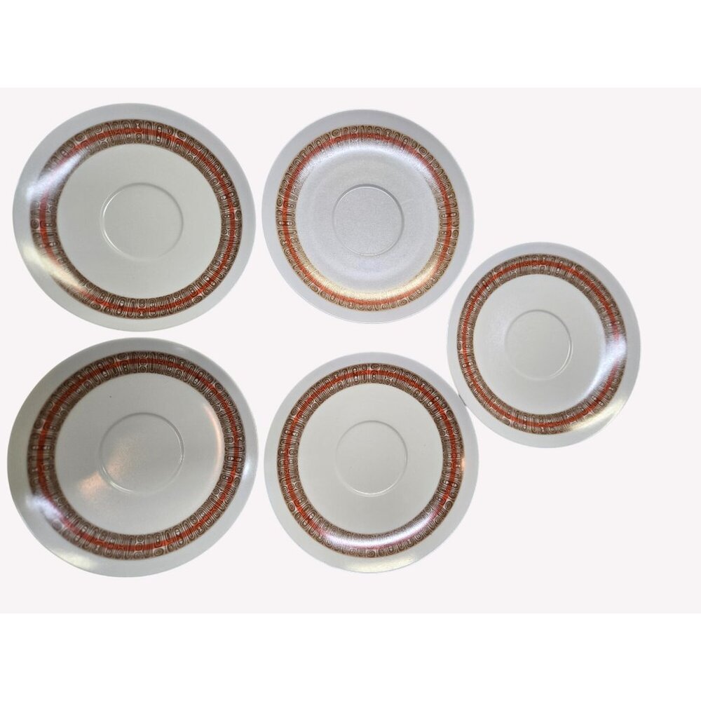 Retro Mid-Century Melmac Royalon Safari Melamine Plates, Set of 4, Vintage 5.75" - Picture 5 of 8